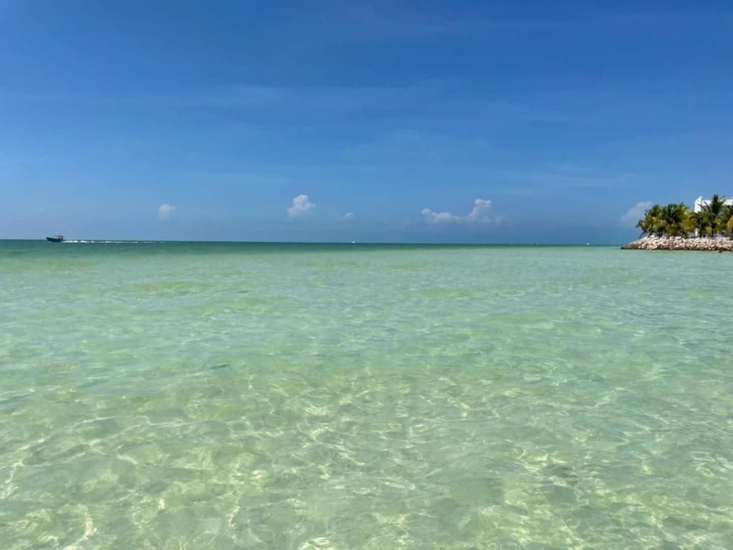 Hermoso Departamento Con Vista Al Mar Isla Holbox Exterior foto